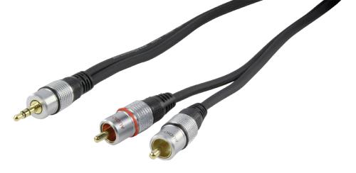 HQ HQSS3458/1.5 Hoge kwaliteit audio kabel 1,50 m