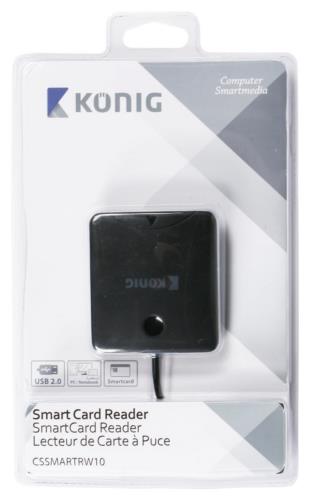 König CSSMARTRW10 Smartcardlezer USB 2.0