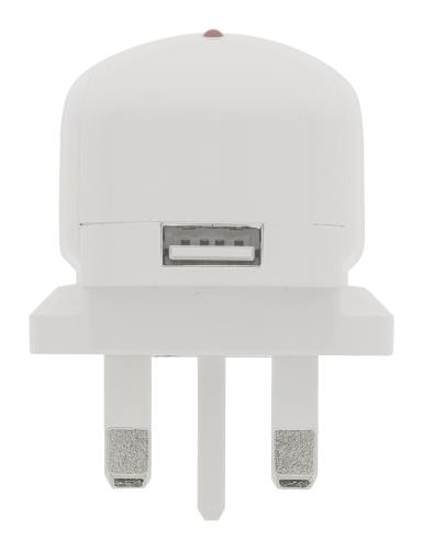 Valueline VLMP11955WUK USB-Lader 2,4 A UK-Stekker en SmartID Wit