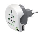 Q2 Power  Power Travel Adaptor World to CH USB