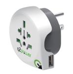 Q2 Power  Power Travel Adaptor World to US USB