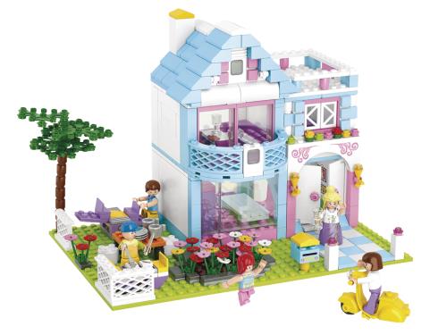 Sluban M38-B0535 Building Blocks Girls Dream Series Family House