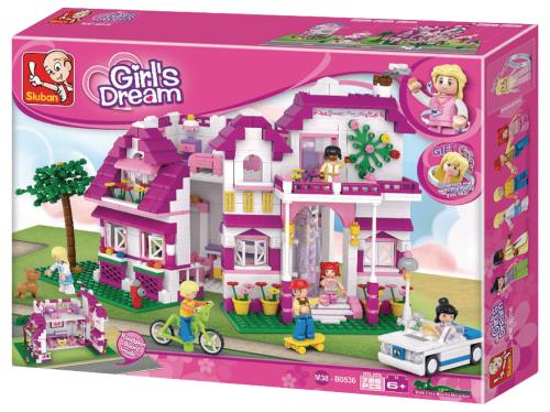 Sluban M38-B0536 Building Blocks Girls Dream Series Large Villa