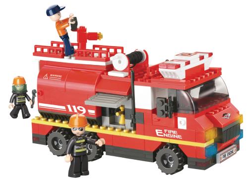 Sluban M38-B0220 Building Blocks Fire Series Large Fire Truck