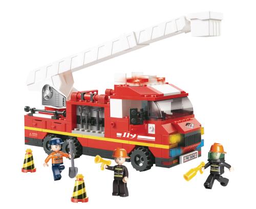 Sluban M38-B0221 Building Blocks Fire Series Ladder Truck