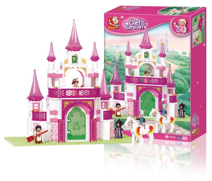 Sluban M38-B0153 Building Blocks Girls Dream Series Dream Palace