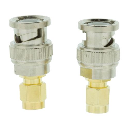 Valueline VLSP02960A SMA adapter SMA male - BNC male goud/zilver 2 st