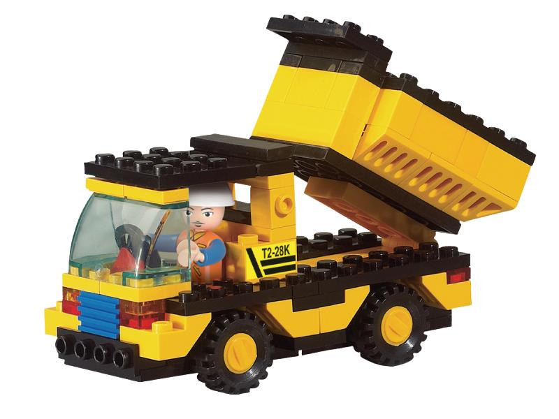 Sluban M38-B9500 Building Blocks Town Series Dump Truck