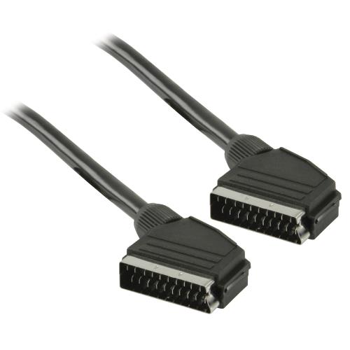 Valueline VLVT31000B10 SCART kabel SCART mannelijk - SCART mannelijk 1,00 m zwart