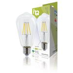 HQ HQLFE27ST64003 Dimbare Retro Filament LED-Lamp E27 ST64 Helder 4 W 345 lm 2700 K