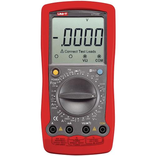 UNI-T UT58E Digitale multimeter RMS 19999 cijfers 1000 VAC 1000 VDC 20 ADC