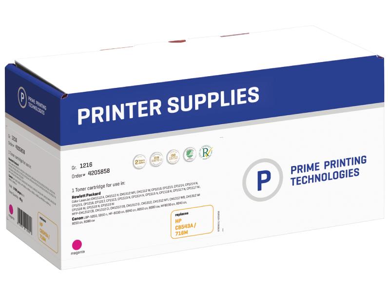Prime Printing Technologies  HP Color LaserJet CP1215 ma