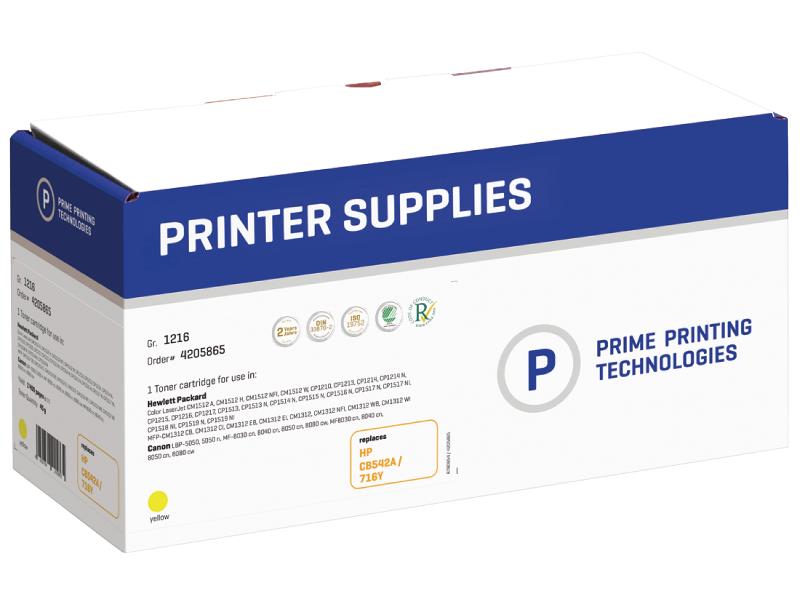 Prime Printing Technologies  HP Color LaserJet CP1215 ye