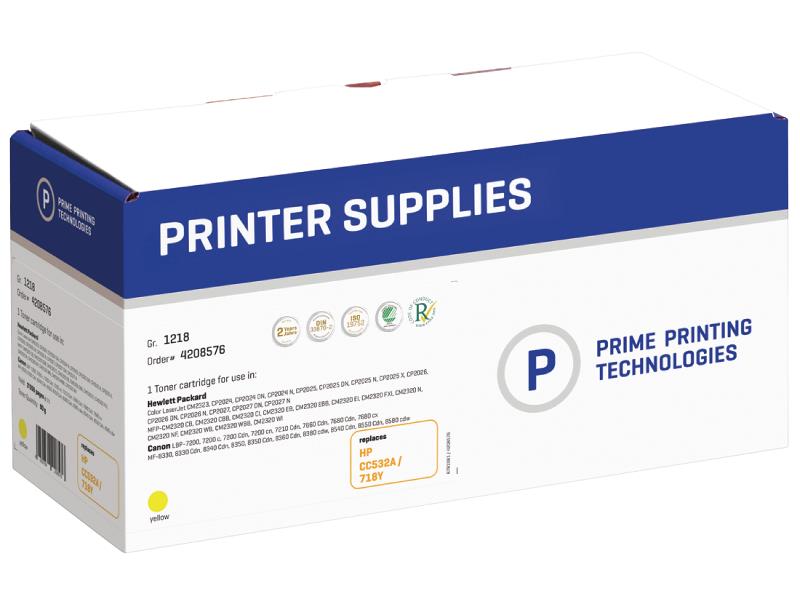 Prime Printing Technologies  HP Color LaserJet CP2025 ye