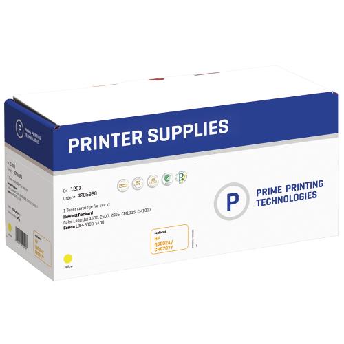 Prime Printing Technologies  HP Color LaserJet 2600 ye