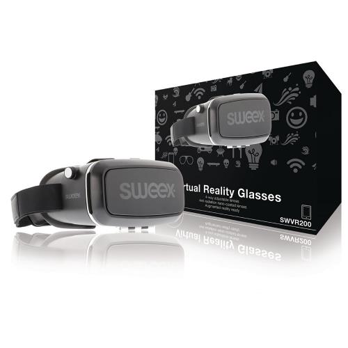 Sweex SWVR200 Sweex Virtual Reality-Bril 4-Voudig Verstelbare Lenzen