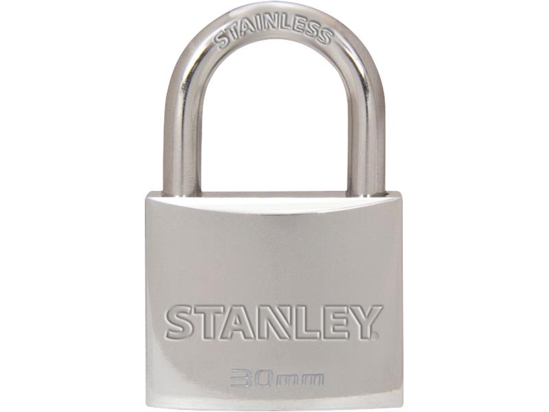 Stanley S742-011 Stanley Solid Brass Chrome Plated 30mm Std. Shackle