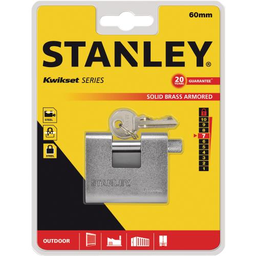 Stanley S742-022 Stanley Solid Brass Armored 60mm
