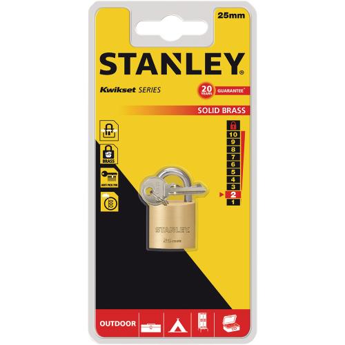 Stanley S742-029 Stanley Solid Brass 25mm Std. Shackle