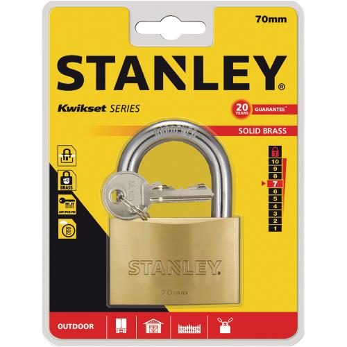 Stanley S742-034 Stanley Solid Brass 70mm Std. Shackle