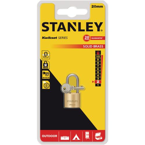 Stanley S742-040 Stanley Solid Brass 20mm long Shackle