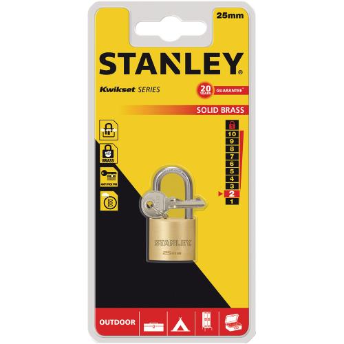 Stanley S742-041 Stanley Solid Brass 25mm long Shackle