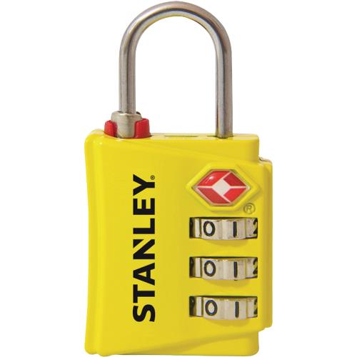 Stanley S742-056 Stanley 3 Digit yellow 30mm Zinc Security Indicator