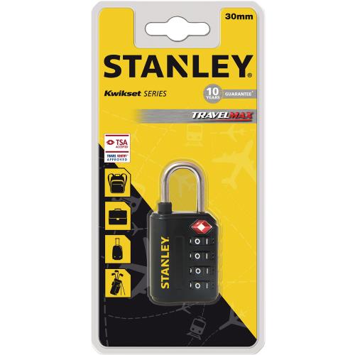 Stanley S742-057 Stanley 4 Digit black 30mm Zinc