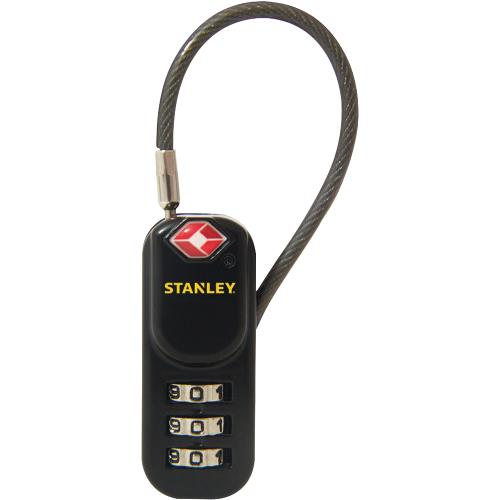 Stanley S742-060 Stanley 3 Digit black 20mm Zinc Vinyl Steel Cable