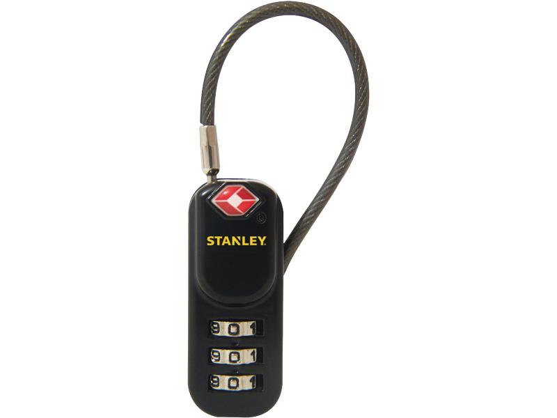 Stanley S742-060 Stanley 3 Digit black 20mm Zinc Vinyl Steel Cable