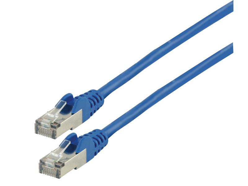 Valueline VLCP85110L3.00 CAT5e F/UTP Netwerkkabel RJ45 (8/8) Male - RJ45 (8/8) Male 3.00 m Blauw