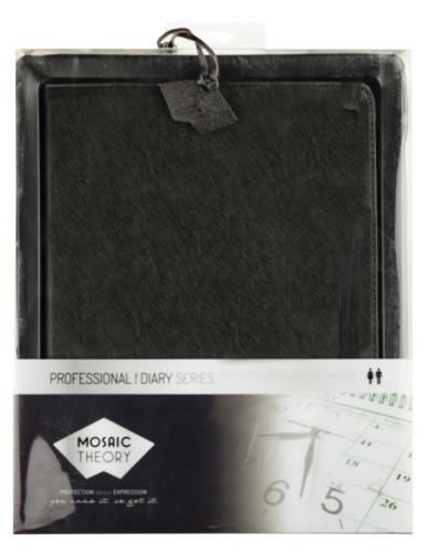 Mosaic Theory MTPR20-001BLK Tablethoes van kunstleer voor iPad 2/3/4 zwart