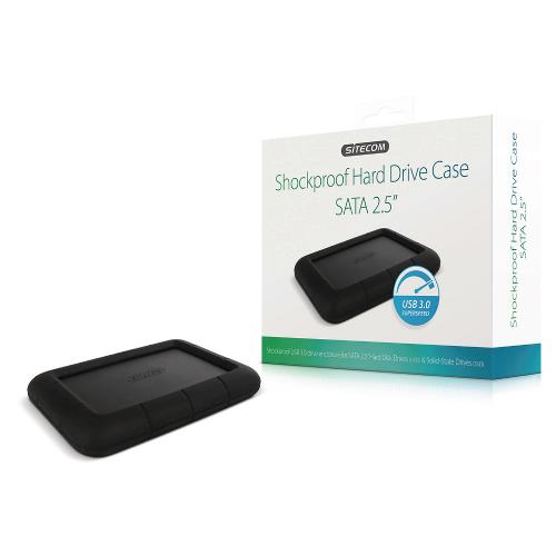 Sitecom MD-396 USB 3.0 Shockproof Hard Drive Case SATA 2.5