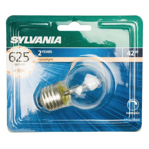 Sylvania 0023782 Halogeenlamp E27 Mini Globe 42 W 625 lm 2800 K