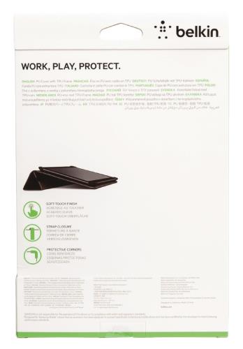 Belkin F7P231VFC00 Imitation Black Leather Tab Pro 10.1"