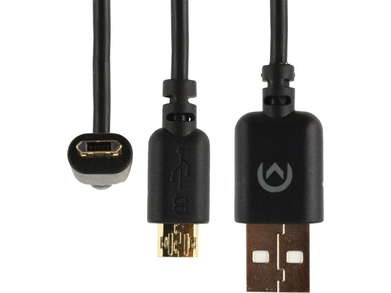 Mobilize MOB-22337 USB 2.0 Kabel USB A Male - USB-Micro-B 1.00 m Zwart