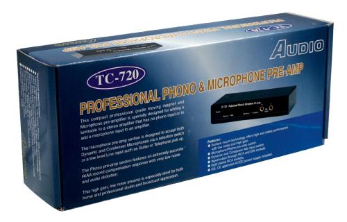 Fixapart PRE AMP-MIC Professionele phono & microfoon voorversterker
