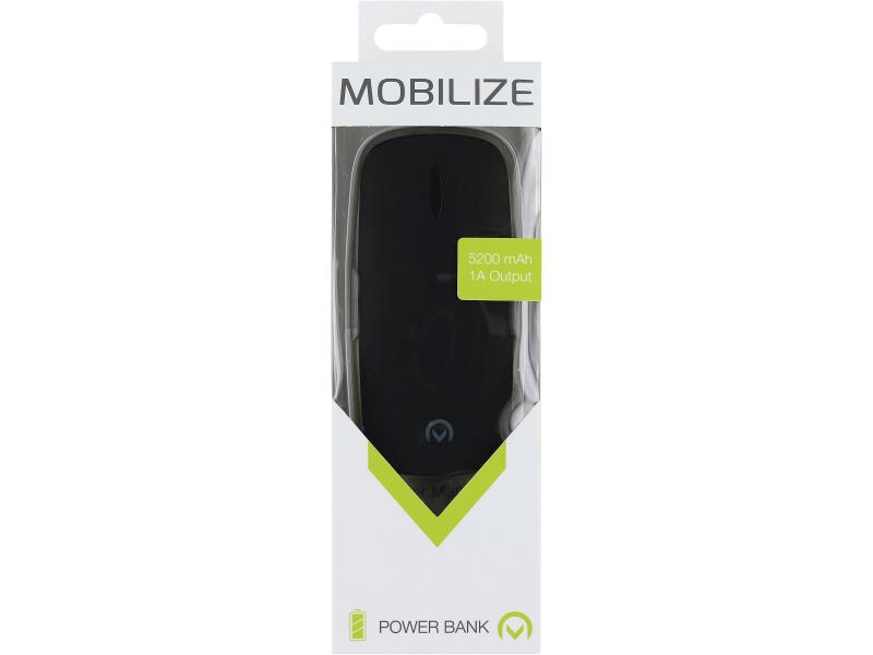 Mobilize MOB-21844 Portable Power Bank 5200 mAh