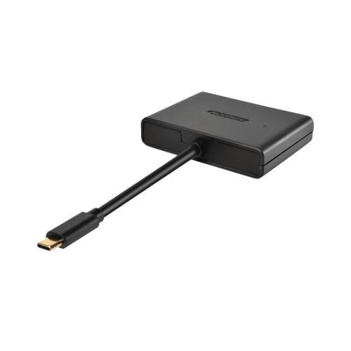 Sitecom CN-363 USB-C Adapter USB-C Male - VGA Female 15-Pins / HDMI-Uitgang Zwart