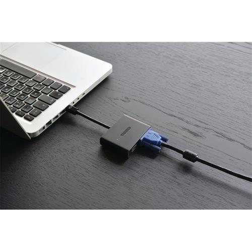Sitecom CN-347 Mini DisplayPort Adapter Mini-DisplayPort - VGA Female 15-Pins / HDMI-Uitgang Zwart