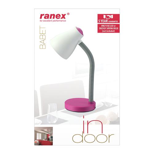 Ranex 6000.644 LED TafelLamp Roze
