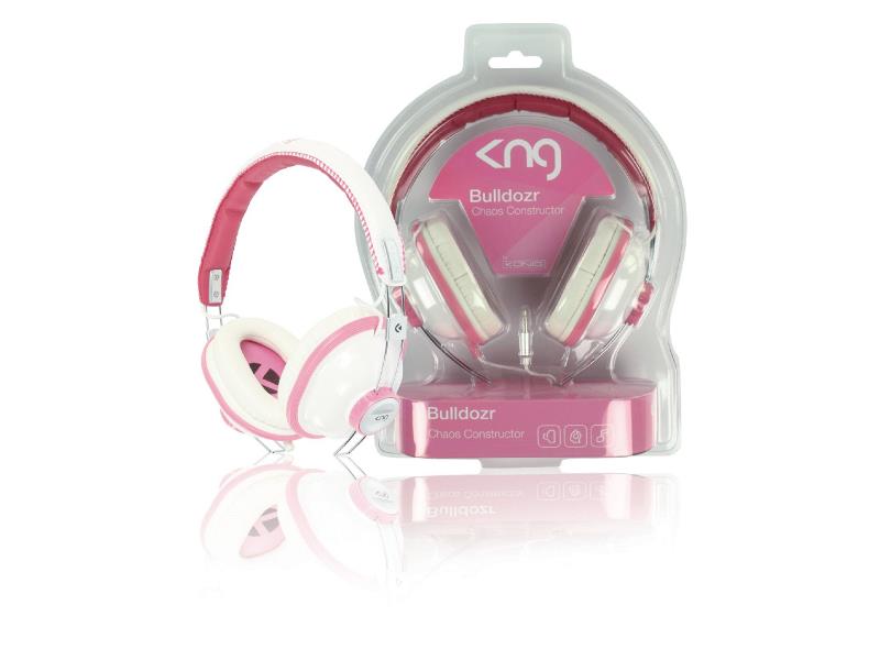 KNG KNG-5130 Hoofdtelefoon On-Ear 3.5 mm Bedraad Roze
