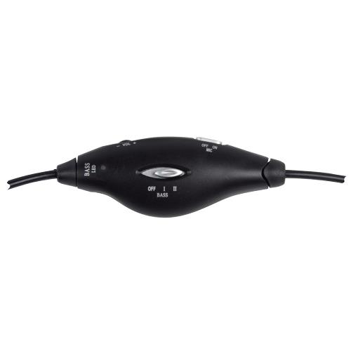 König CMP-HEADSET170 Headset Over-Ear USB Bedraad Ingebouwde Microfoon Zwart