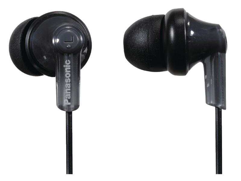 Panasonic HJC120E-K Headset In-Ear 3.5 mm Bedraad Ingebouwde Microfoon Zwart