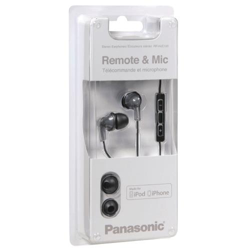 Panasonic HJC120E-K Headset In-Ear 3.5 mm Bedraad Ingebouwde Microfoon Zwart