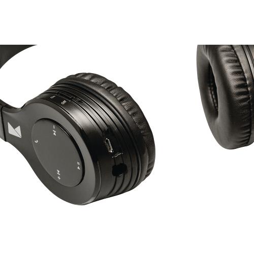 König CSBTHS300BL Headset On-Ear Bluetooth Ingebouwde Microfoon Zwart