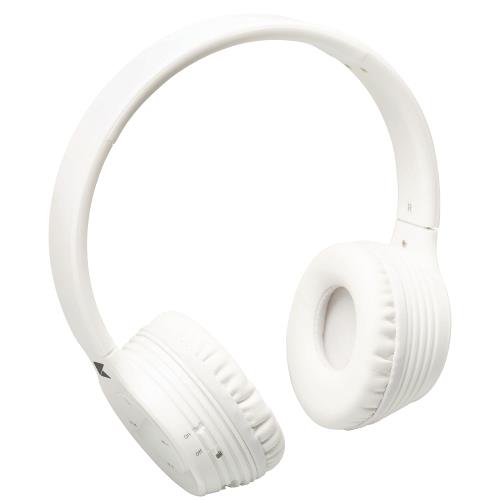 König CSBTHS300WH Headset On-Ear Bluetooth Ingebouwde Microfoon Wit