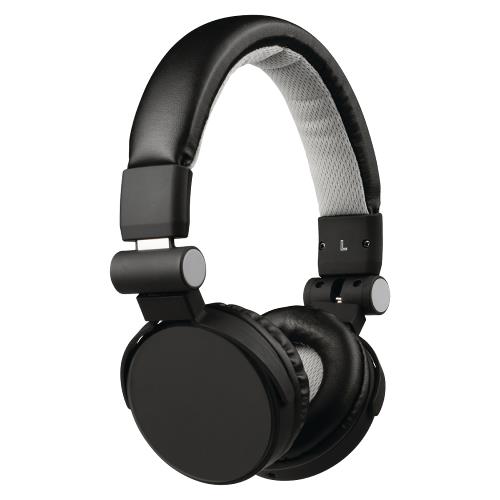 König CSHSONE110BL Headset On-Ear 3.5 mm Bedraad Ingebouwde Microfoon Zwart