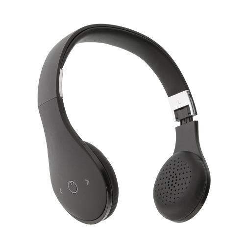 Sweex SWBTHS100BL Headset On-Ear Bluetooth Ingebouwde Microfoon Zwart