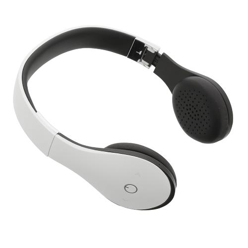 Sweex SWBTHS100WH Headset On-Ear Bluetooth Ingebouwde Microfoon Wit